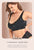 Plus Size Front Closure Bras for Women Wireless Cross Compression Abs Back Support Bra