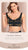 Plus Size Front Closure Bras for Women Wireless Cross Compression Abs Back Support Bra