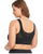 Plus Size Front Closure Bras for Women Wireless Cross Compression Abs Back Support Bra