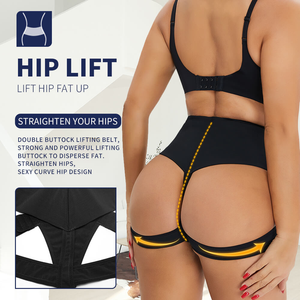 High Waist Corset Butt Lifter W/ Zipper