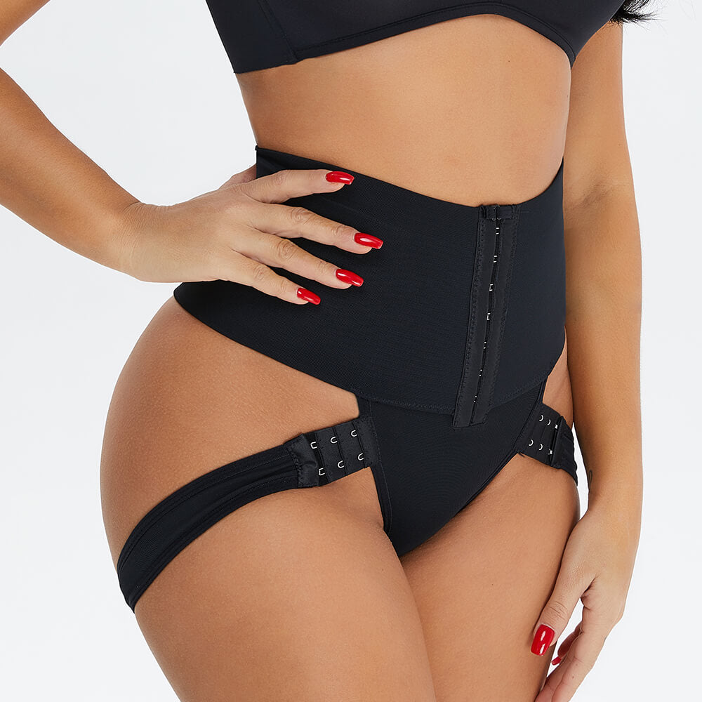 Wholesale Cuff Tummy Trainer with Butt Lift High Waist Shapewear – TOPBWH