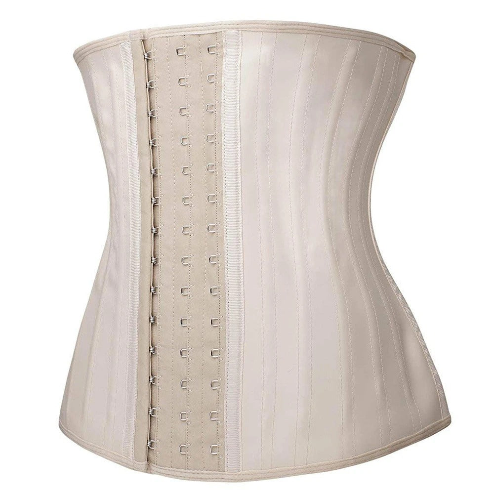 12 Steel Bone Shapewear Breathable Latex Corset Vest Waist Trainer