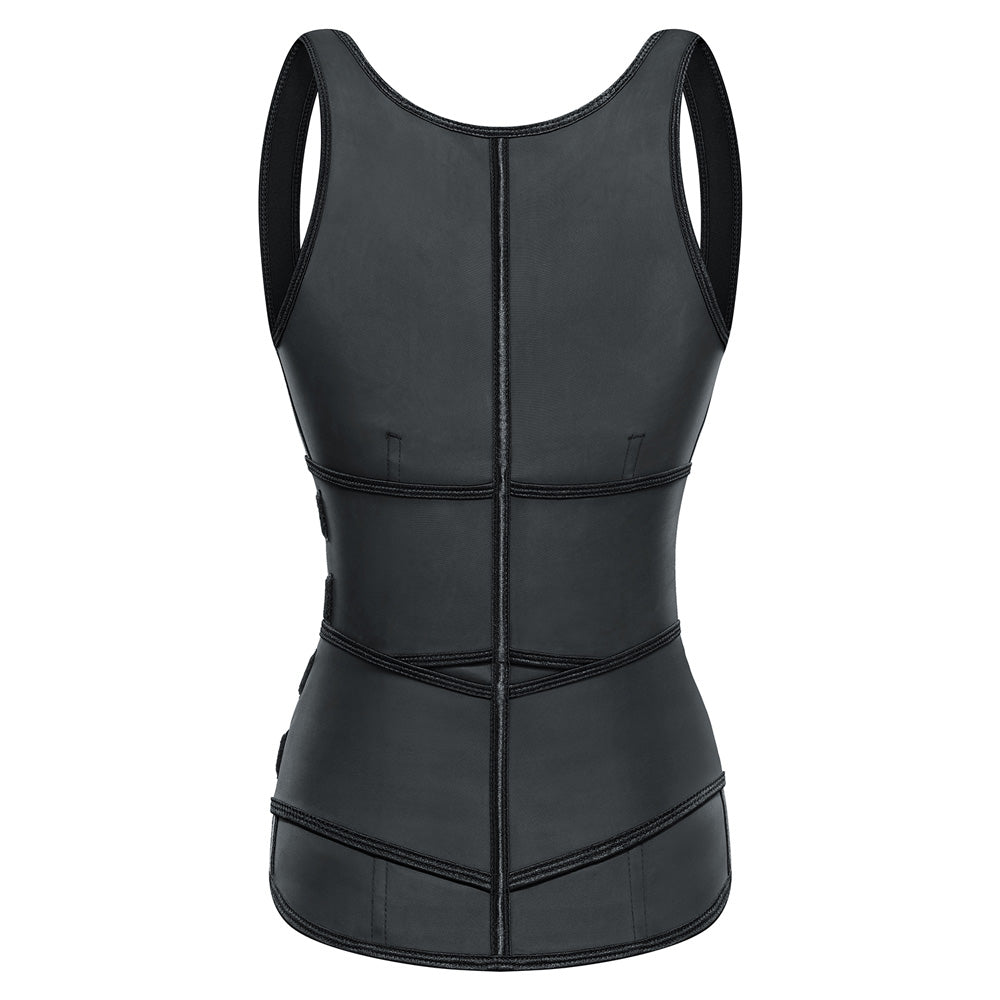Nebility Women Waist Trainer Corset Zipper Vest Body Cincher