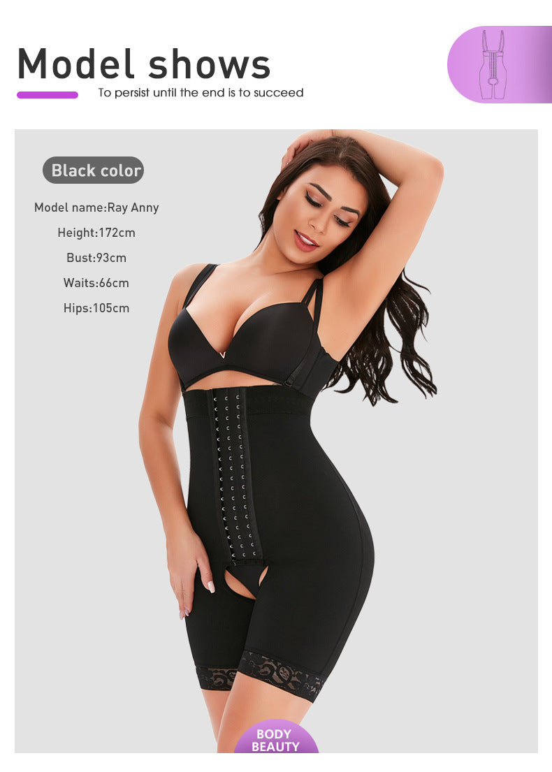 One Piece Body Shapers Women 6xl Firm Control Slimming Shapewear Plus Size  Thigh Reducer Modeling Strap Waist Trainer Bodysuit